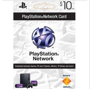 正版美国 SONY PSP PS3 PSN PSV $50美元官方点卡